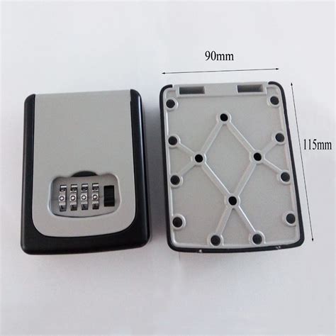 stainless steel key lock box|combination lockbox for keys.